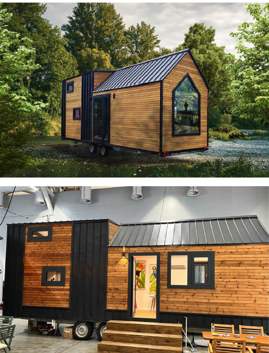 Tiny House 8m Loft 24m² – Wohnwagen – kein Baugenehmigung – TÜV – Lieferung DE