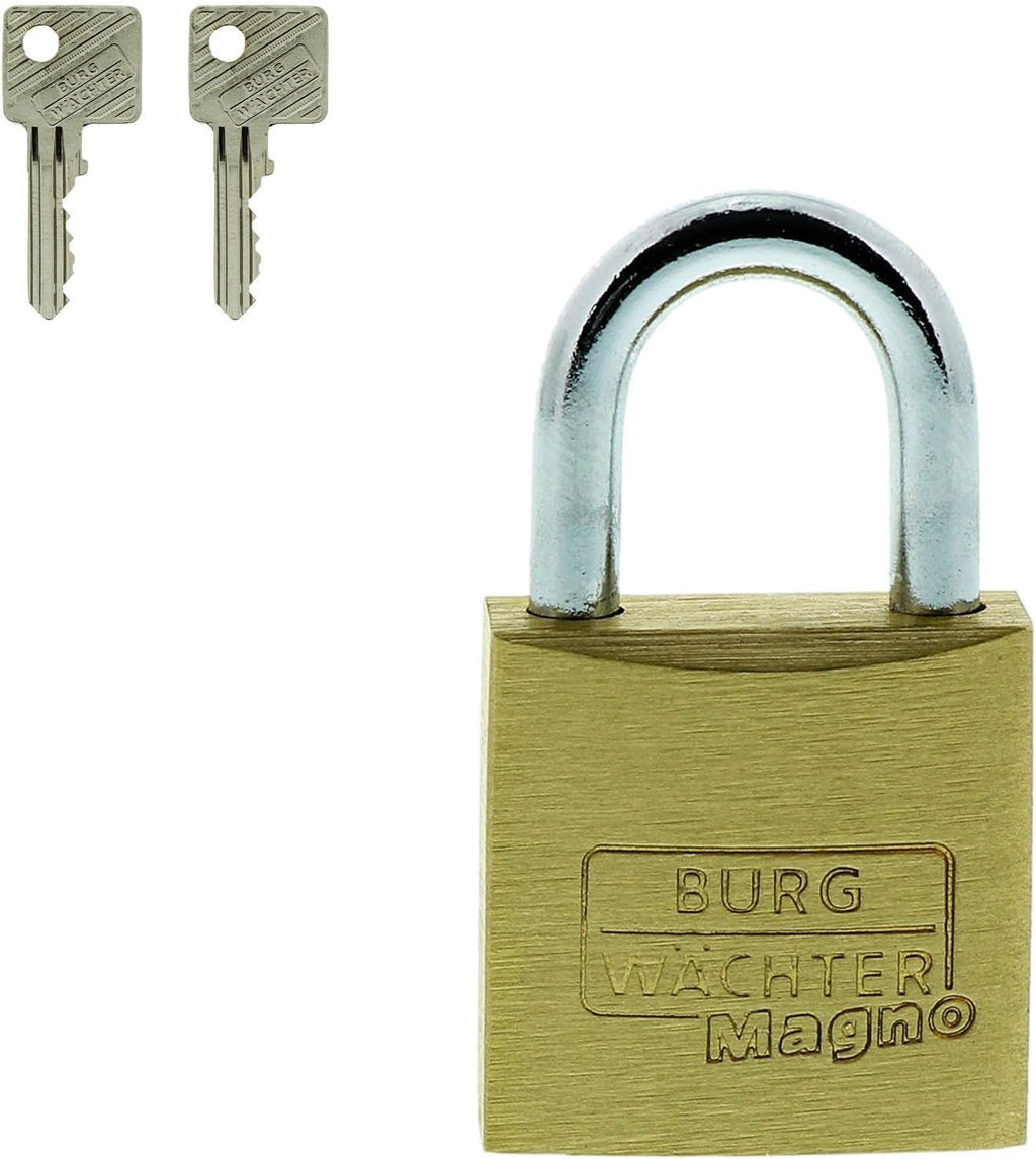 BURG-WÄCHTER Mini Schloss Magno 400 E 20 Vorhängeschloss Klein Stabil Sicher