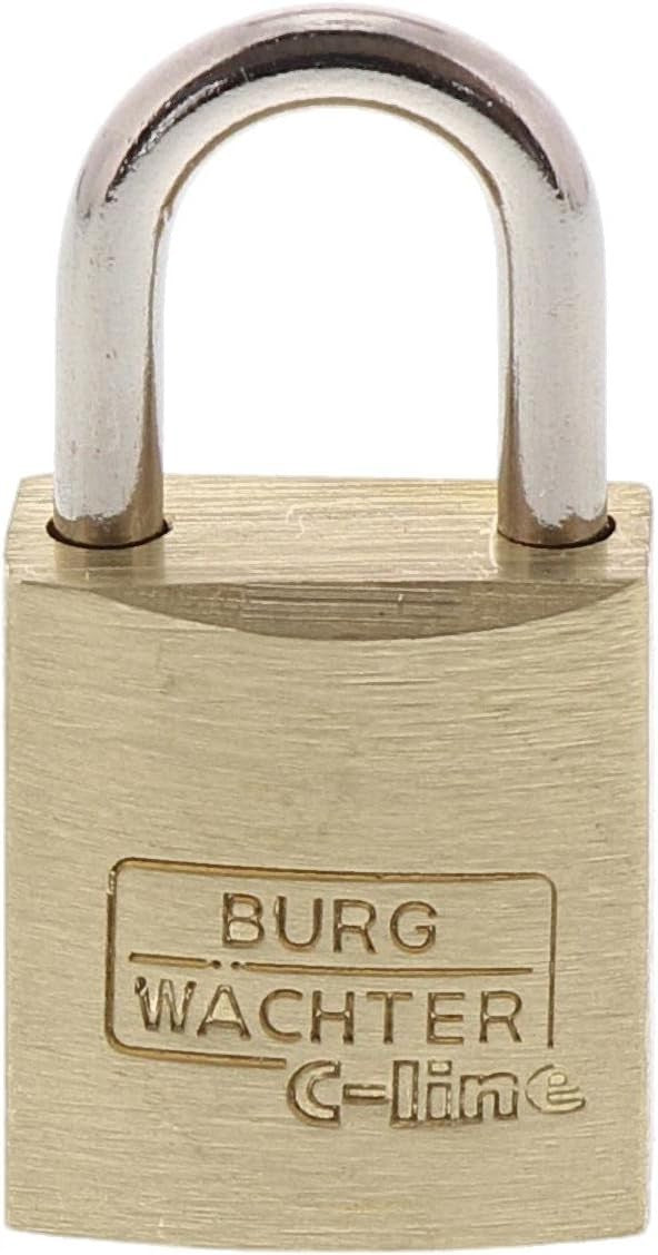 BURG-WÄCHTER Quadro 222 15 SB 4er Set Mini Vorhängeschlösser gleichschließend