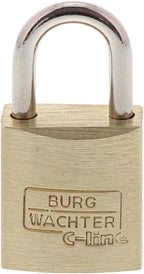 BURG-WÄCHTER Quadro 222 15 SB 4er Set Mini Vorhängeschlösser gleichschließend