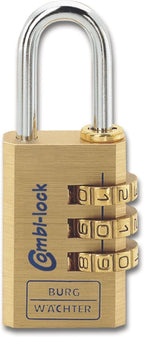 BURG-WÄCHTER Combi Lock 80/8020M Zahlenschloss 3-stellig 3,2mm Bügel