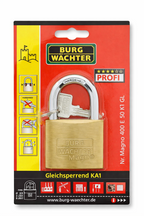 BURG-WÄCHTER Magno 400 E 50 Vorhängeschloss gleichschließend KA1 50mm