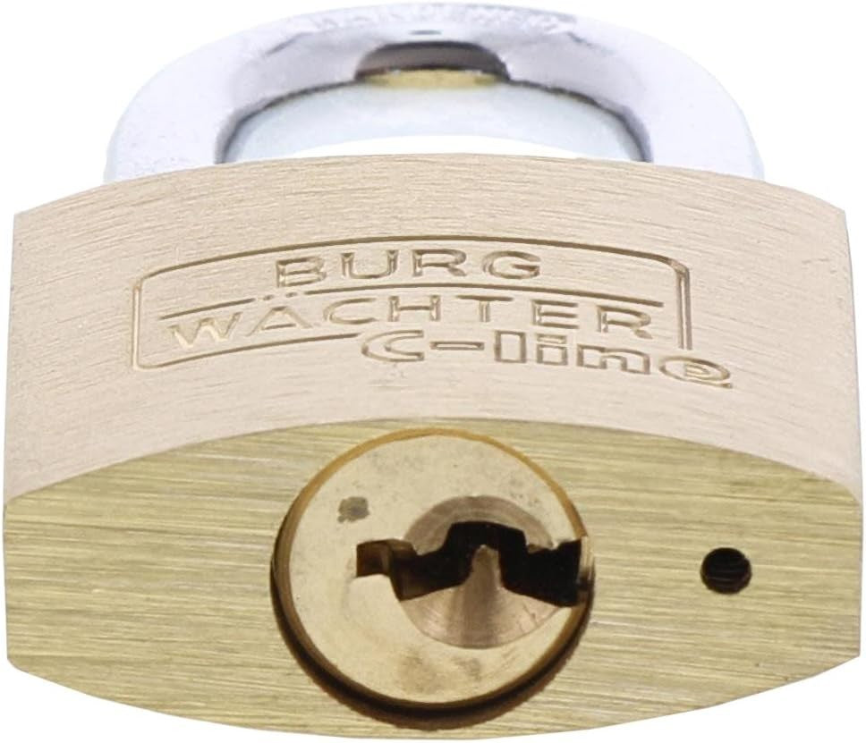 BURG-WÄCHTER Trio 222 30 SB 3er Set Vorhängeschloss Gleichschließend