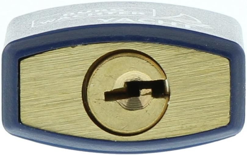 2 X BURG-WÄCHTER Yacht 460 20 Vorhängeschloss Wetterfest Messing Kunststoff 22mm