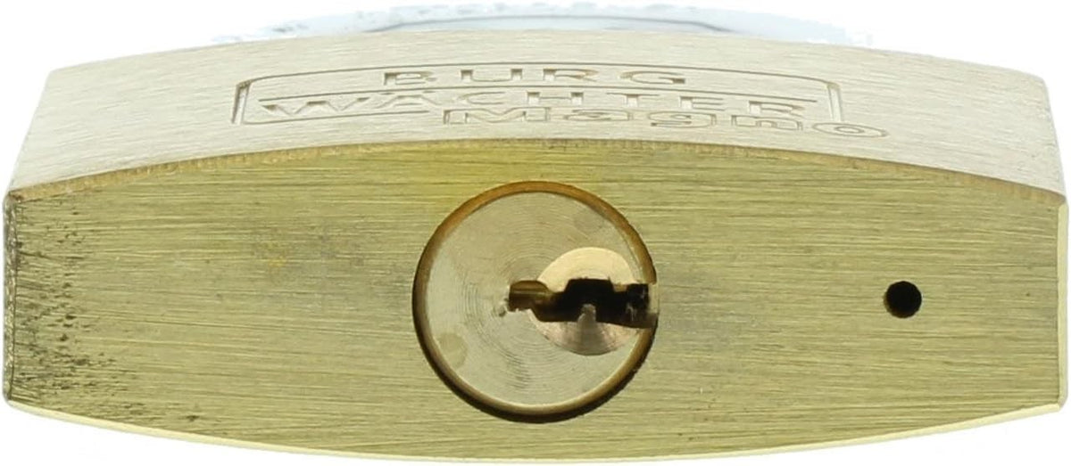 BURG-WÄCHTER Vorhängeschloss 60mm Magno 400 E 9,5mm Bügel Stabil Messing Neu