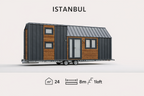 Tiny House 8m Loft 24m² – Wohnwagen – kein Baugenehmigung – TÜV – Lieferung DE