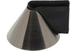 2x BURG-WÄCHTER Türstopper Edelstahl – Bodentürstopper TSB 2140 – Rutschfest & S