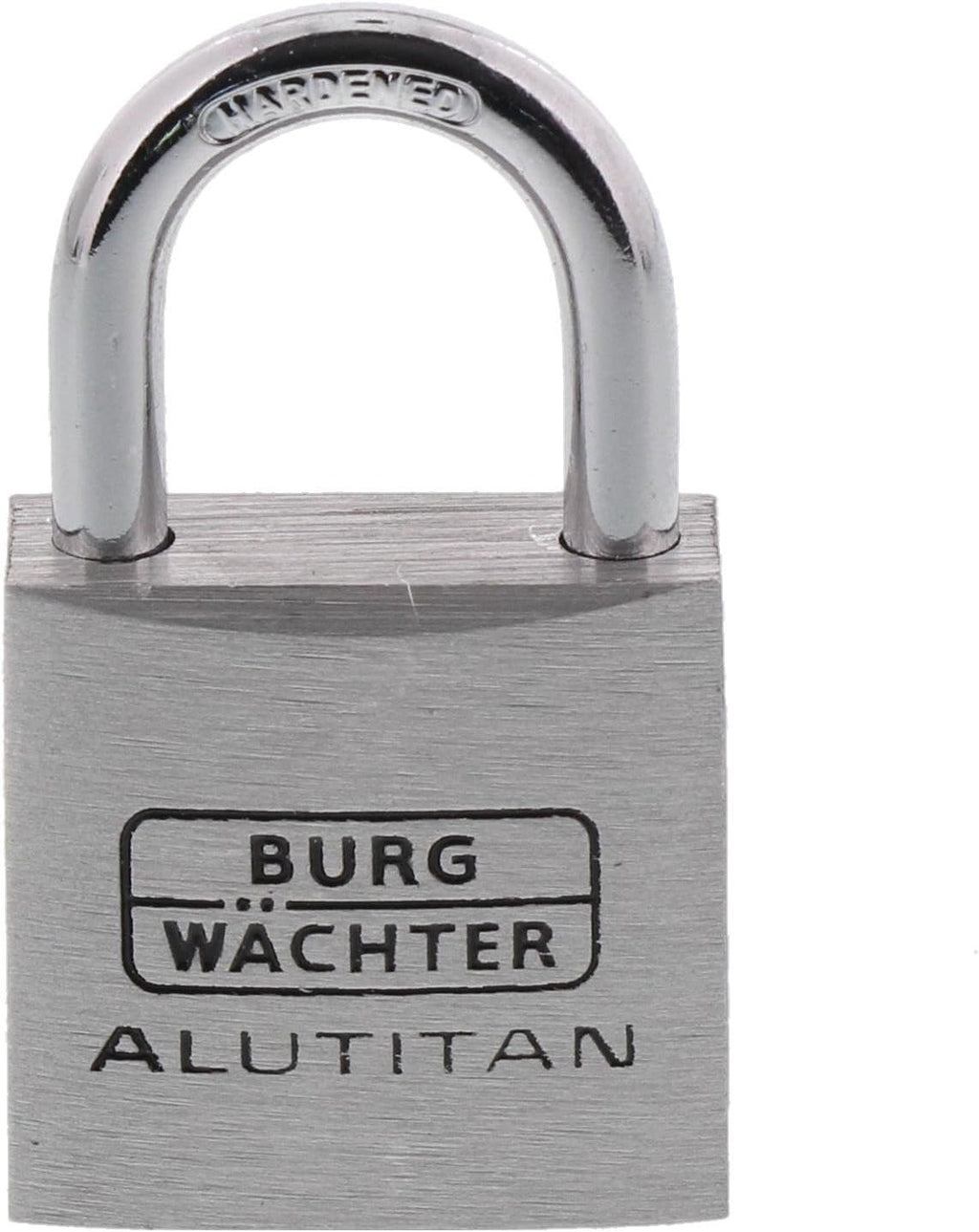 BURG-WÄCHTER 770 30 Alutitan Schloss 30mm Aluminium Leicht Rostfrei Stabil