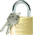 2er Set BURG-WÄCHTER 405 20 Mini Schloss verschiedensperrend 20mm Stabil