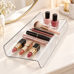ASERON Acryl Organizer Gewürzregal Kosmetik Schublade 25 cm 1/2er Set