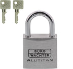 BURG-WÄCHTER 770 30 Alutitan Schloss 30mm Aluminium Leicht Rostfrei Stabil