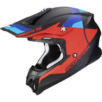 Scorpion VX-16 Evo Air Spectrum Motocross Schwarz Rot Blau Matt S-XL
