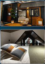 Tiny House 8m Loft 24m² – Wohnwagen – kein Baugenehmigung – TÜV – Lieferung DE