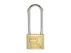 2x BURG-WÄCHTER SecuLock HB 40 Vorhängeschloss Hoher Bügel Messing
