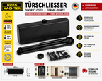 BURG-WÄCHTER TS 1500 B Türschließer Braun 130kg Hydraulisch Einstellbar