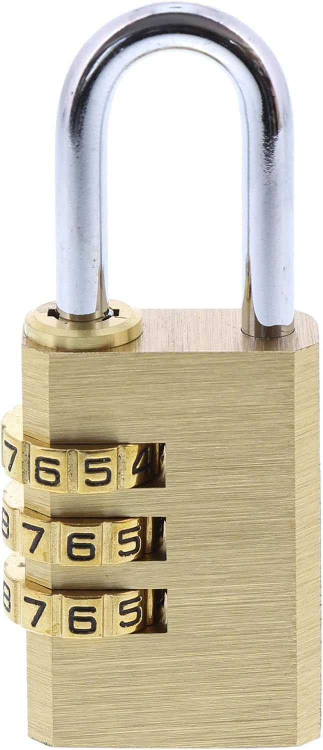 BURG-WÄCHTER Zahlenschloss 30 mm Messing Combi Lock Koffer Spind Schloss