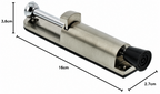Türfeststeller TF 165 Ni SB Edelstahloptik 36 mm Hub Türhalter Türstopper