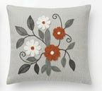 Kissenbezug 43x43 cm 2er Set Boho Punch Needle Sofa Dekokissen Hülle
