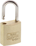 BURG-WÄCHTER Quadro 222 15 SB 4er Set Mini Vorhängeschlösser gleichschließend
