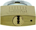 2x BURG-WÄCHTER Boccia 450 50 Schloss Messing 6 Schlüssel Stabil Set