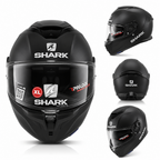 SHARK Spartan GT XL Motorradhelm Matt Schwarz Pinlock Sonnenblende