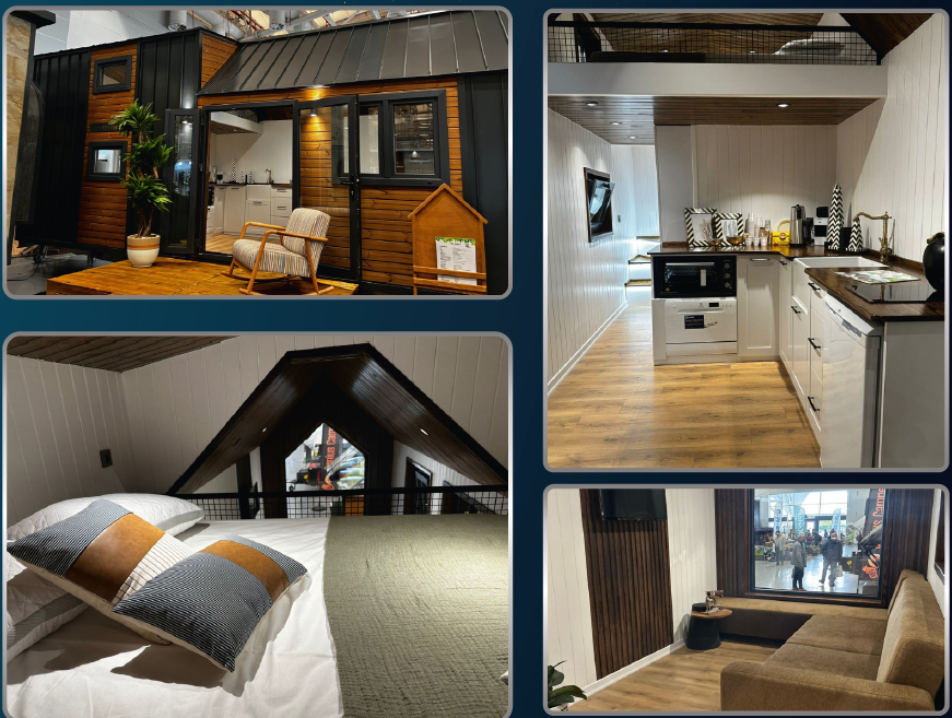 Tiny House 8m Loft 24m² – Wohnwagen – kein Baugenehmigung – TÜV – Lieferung DE