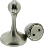2 x  BURG-WÄCHTER Magnet Türstopper Wand TWM 2495 Edelstahl Türhalter 6kg Halt