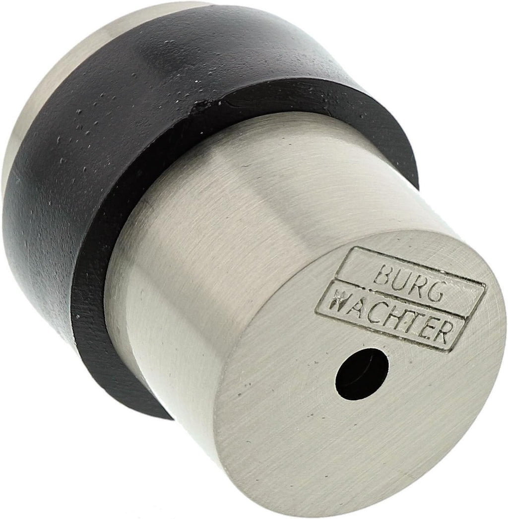 2x BURG-WÄCHTER Türstopper Boden TSB 2230 Edelstahl Optik Grau Set