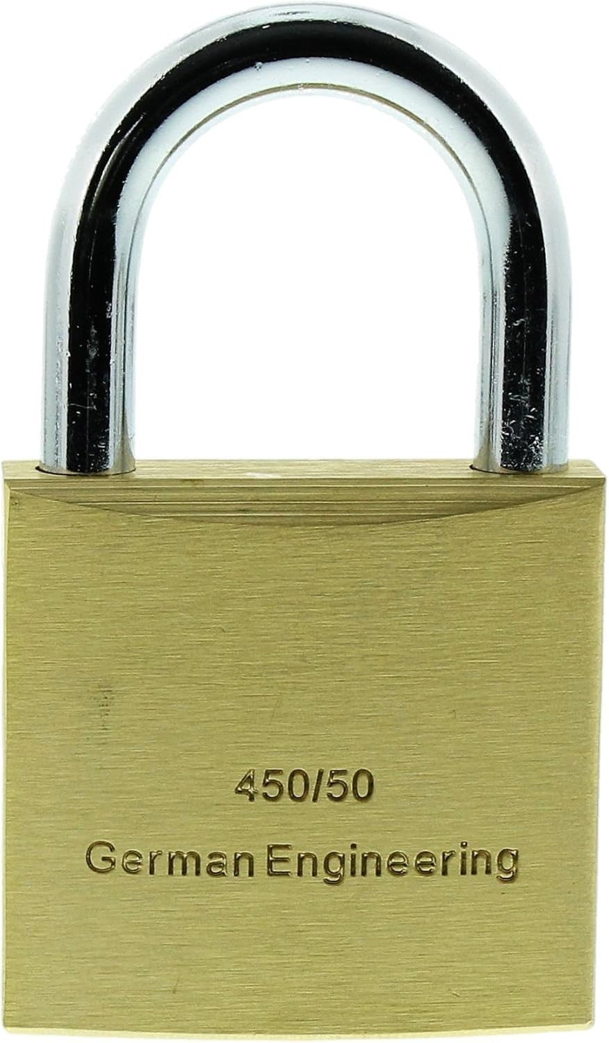 2x BURG-WÄCHTER Boccia 450 50 Schloss Messing 6 Schlüssel Stabil Set