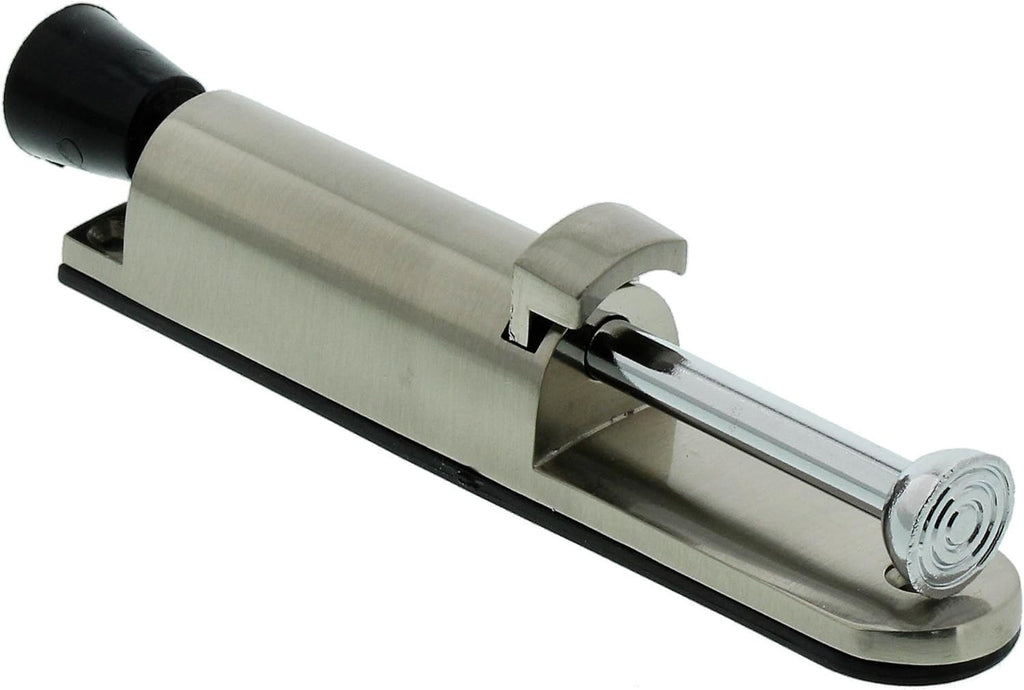 Türfeststeller TF 165 Ni SB Edelstahloptik 36 mm Hub Türhalter Türstopper