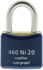 2 X BURG-WÄCHTER Yacht 460 20 Vorhängeschloss Wetterfest Messing Kunststoff 22mm