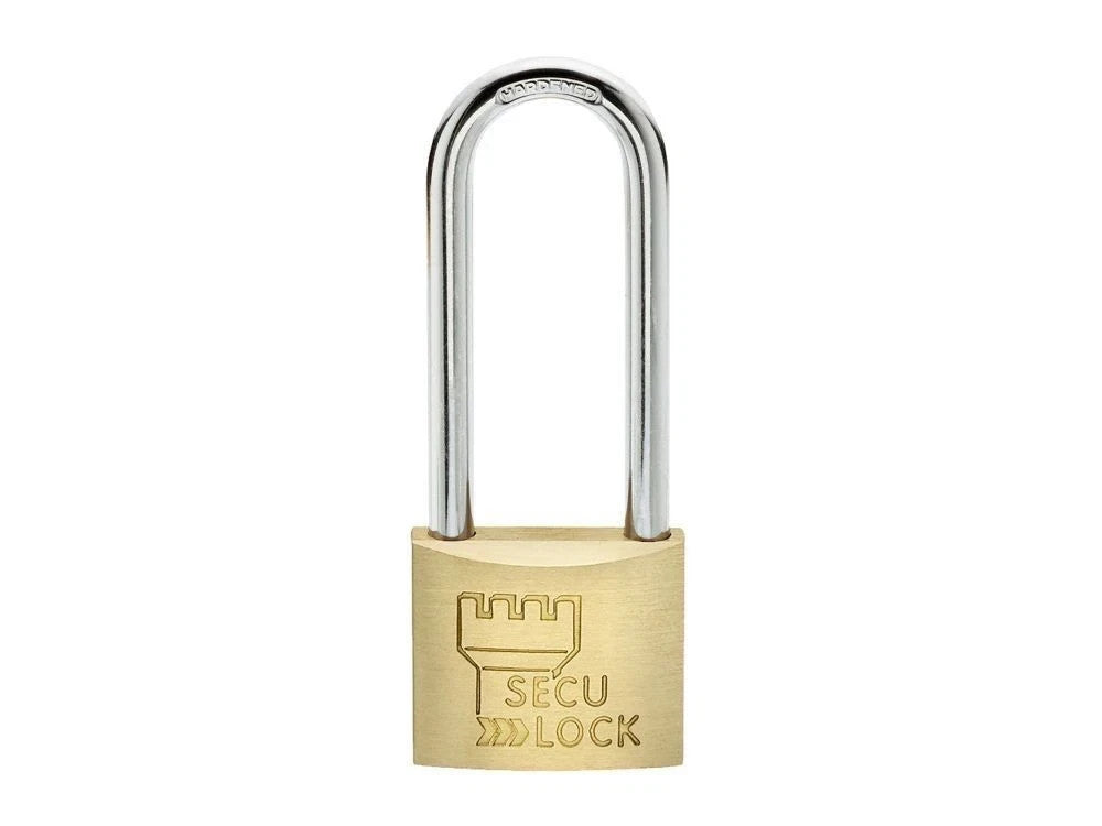 BURG-WÄCHTER SecuLock HB 40 Schloss Messing Hoher Bügel Stabil