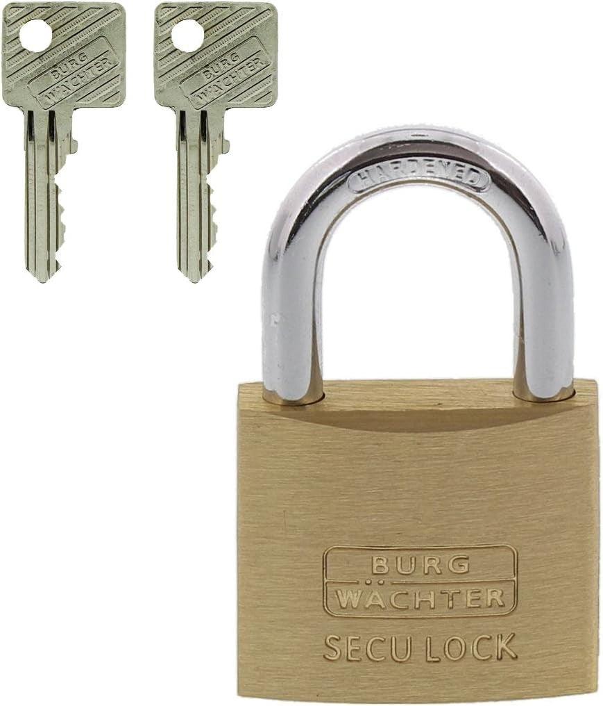 BURG-WÄCHTER 405 40 Vorhängeschloss 40mm verschiedensperrend Stabil Sicher