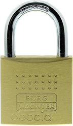 2x BURG-WÄCHTER Boccia 450 50 Schloss Messing 6 Schlüssel Stabil Set