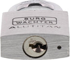 BURG-WÄCHTER 770 30 Alutitan Schloss 30mm Aluminium Leicht Rostfrei Stabil