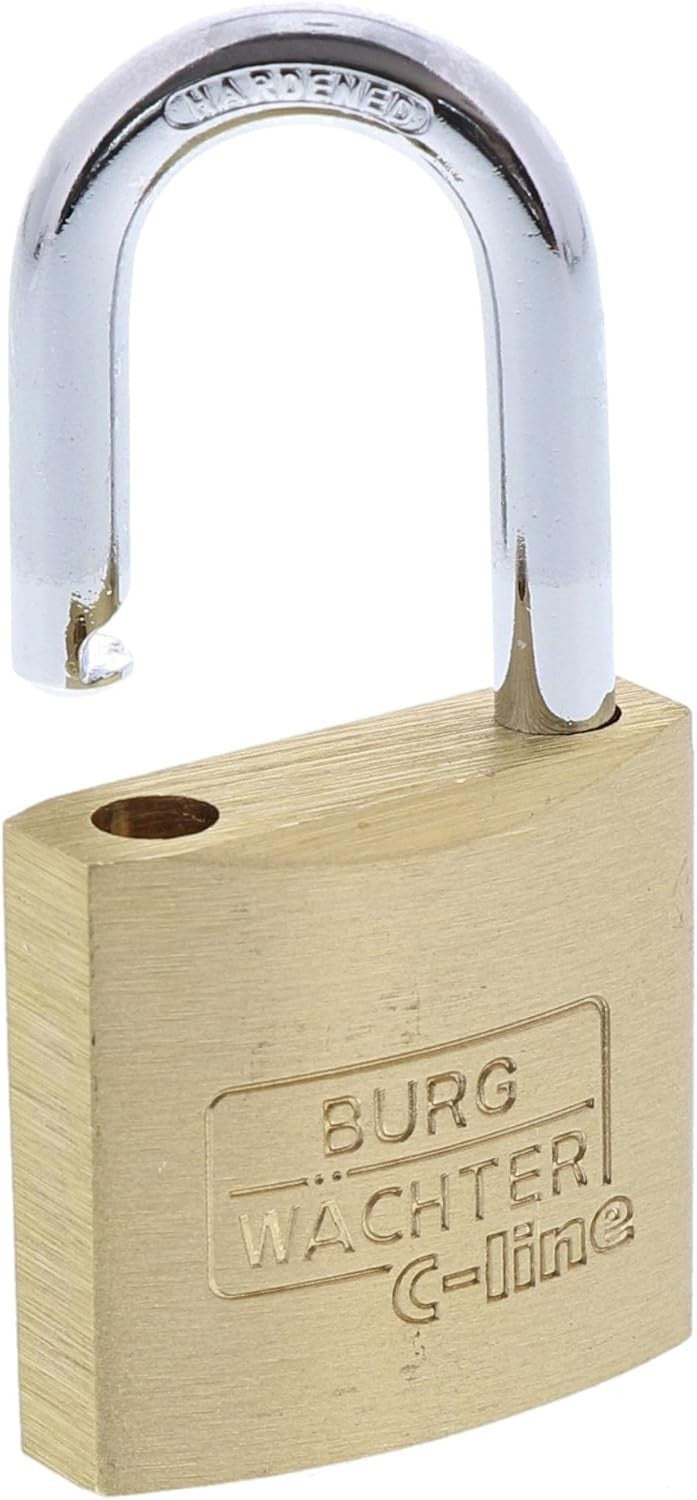 BURG-WÄCHTER Trio 222 30 SB 3er Set Vorhängeschloss Gleichschließend