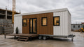 Arbeiter Unterkunft Tiny House 8m – Baustellen Wohncontainer 2 Zimmer Bad Küche