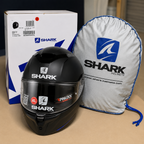 SHARK Spartan GT XL Motorradhelm Matt Schwarz Pinlock Sonnenblende