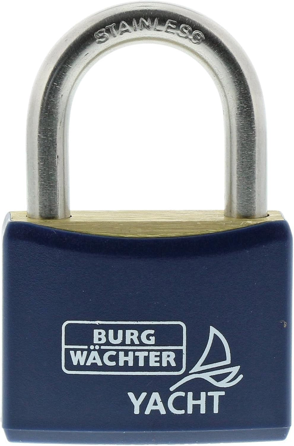 BURG-WÄCHTER Duo 460 Ni 40 SB Vorhängeschloss 2er Set Gleichschließend Rostfrei