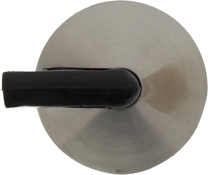 2x BURG-WÄCHTER Türstopper Edelstahl – Bodentürstopper TSB 2140 – Rutschfest & S