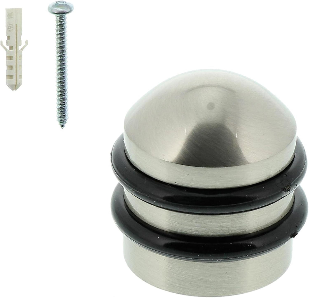 BURG-WÄCHTER Türstopper Boden Edelstahl TSB 2235 Türpuffer Robust Leise