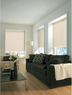 3x GARDINIA Rollo 52x180cm Champagner Sichtschutz Fenster Lichtdurchlässig Neu