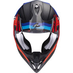 Scorpion VX-16 Evo Air Spectrum Motocross Schwarz Rot Blau Matt S-XL