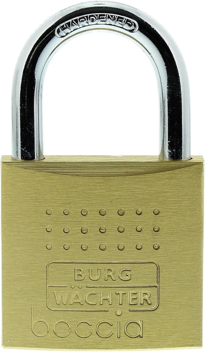 BURG-WÄCHTER Boccia 450 50 Schloss Messing 6 Schlüssel Extrem Stabil
