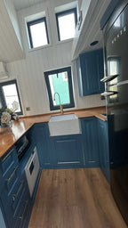 Premium Tiny House CALIFORNIA 9m 29,8m² – Wohnwagen – kein Baugenehmigung – TÜV