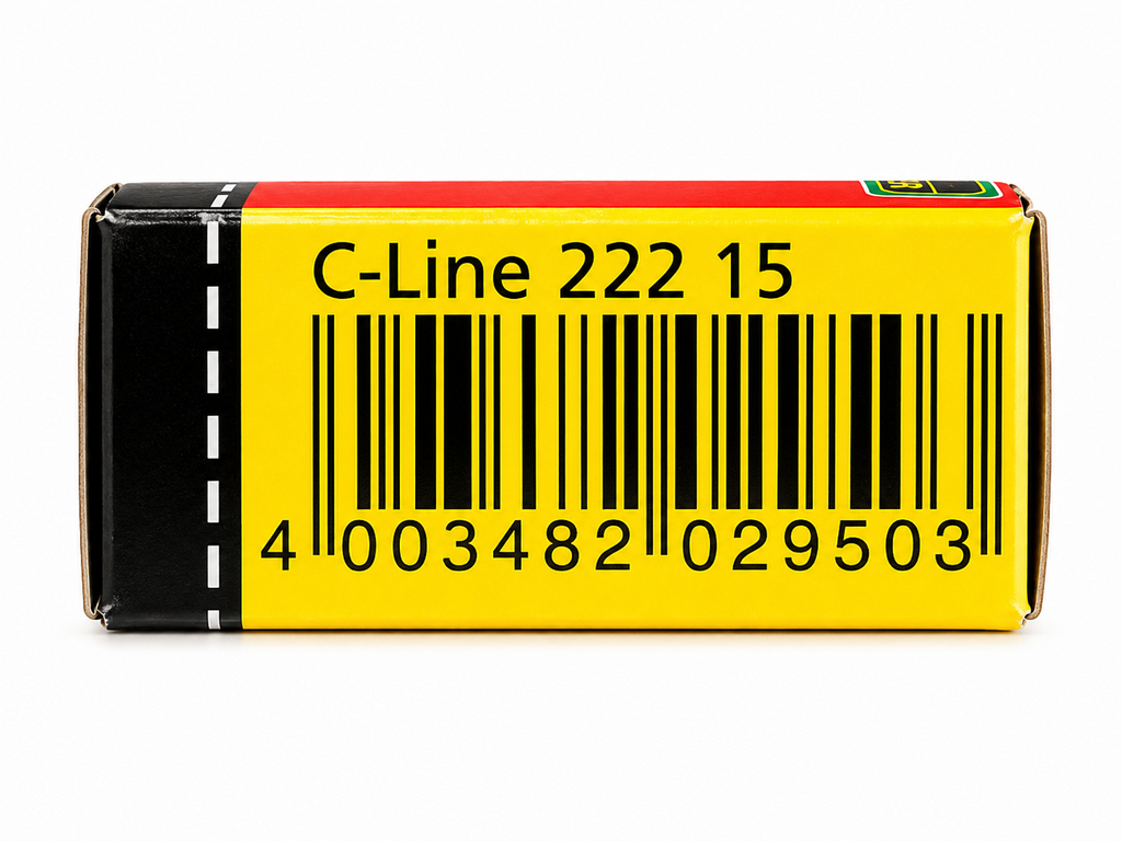 2x Burg-Wächter Messing-Hangschloss  C-Line 222 15 - Sicherheit in Gold