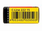 2x Burg-Wächter Messing-Hangschloss  C-Line 222 15 - Sicherheit in Gold