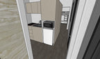 Arbeiter Unterkunft Tiny House 8m – Baustellen Wohncontainer 2 Zimmer Bad Küche