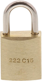 BURG-WÄCHTER Quadro 222 15 SB 4er Set Mini Vorhängeschlösser gleichschließend