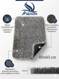Badteppich 40x60 cm Shaggy Rutschfest Waschbar Badematte Weich 4 Farben